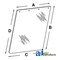 A & I Products Glass, Rear, Side (RH/LH) 41.5" x34" x2" A-70591658 - alternate 2